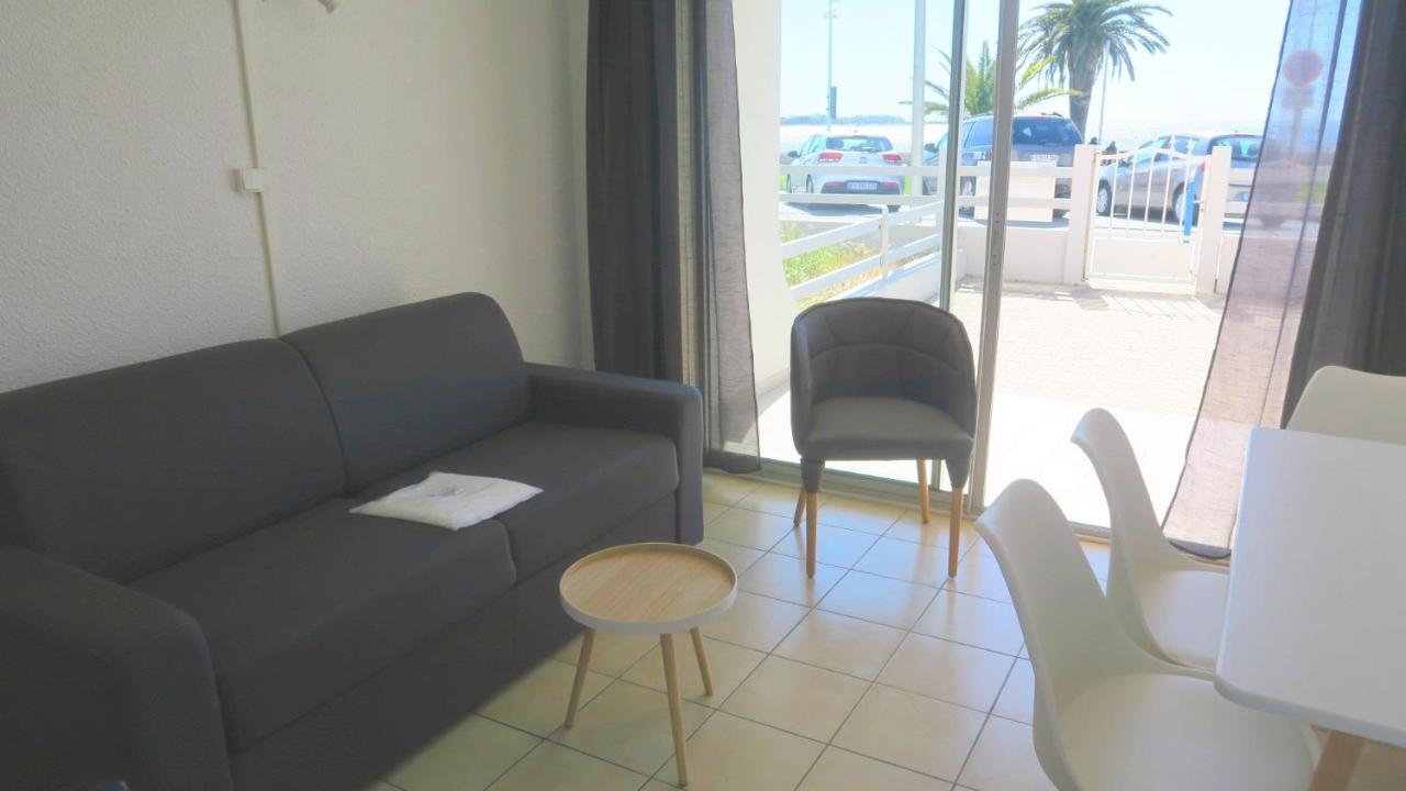 Sol-Y-Days Goeland, Appartement Avec Terrasse Front De Mer Et Place De Parking En Centre-Ville 勒格罗-迪鲁瓦 外观 照片